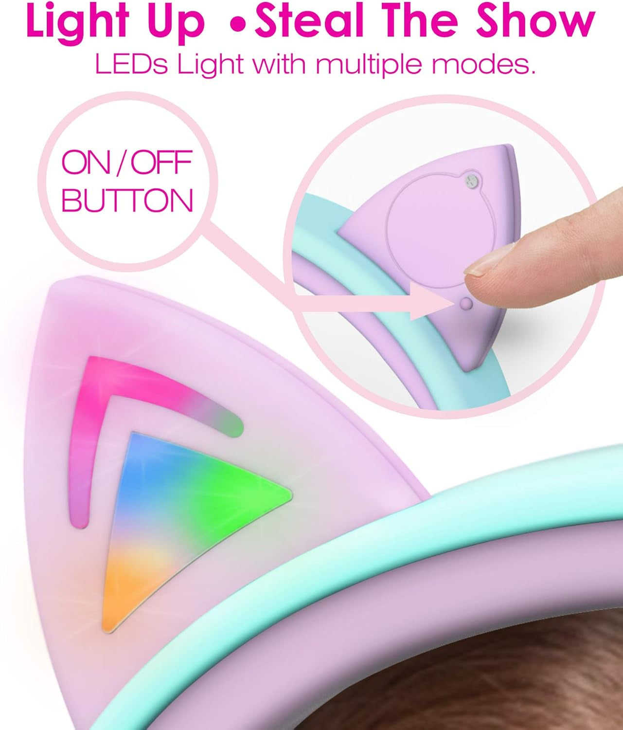 Purr-fectly Safe Cat Ear Headphones for Tiny Tech Whiskers – Feline Fun Fighters!
