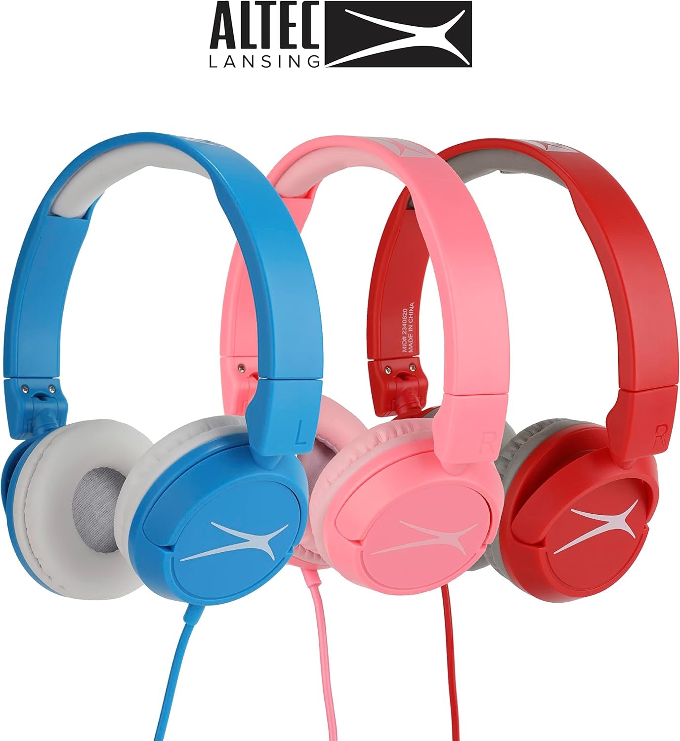 Mellow Muffs for Kids - Safe Sound Protection for Ages 6-9 in Stylish Pink! Perfect for Focused Homework Time!