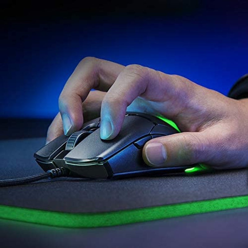 Viper Mini: The Featherweight Champion of Gaming Mice – Zooms Faster Than Your Wi-Fi and Glows Like a Disco Ball, with 6 Buttons for All Your "Oops, I Didn't Mean to Click That" Moments!