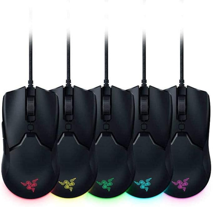 Viper Mini: The Featherweight Champion of Gaming Mice – Zooms Faster Than Your Wi-Fi and Glows Like a Disco Ball, with 6 Buttons for All Your "Oops, I Didn't Mean to Click That" Moments!