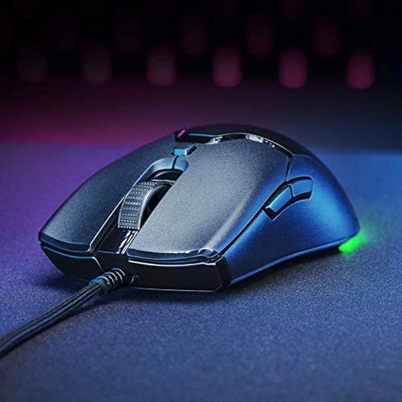Viper Mini: The Featherweight Champion of Gaming Mice – Zooms Faster Than Your Wi-Fi and Glows Like a Disco Ball, with 6 Buttons for All Your "Oops, I Didn't Mean to Click That" Moments!