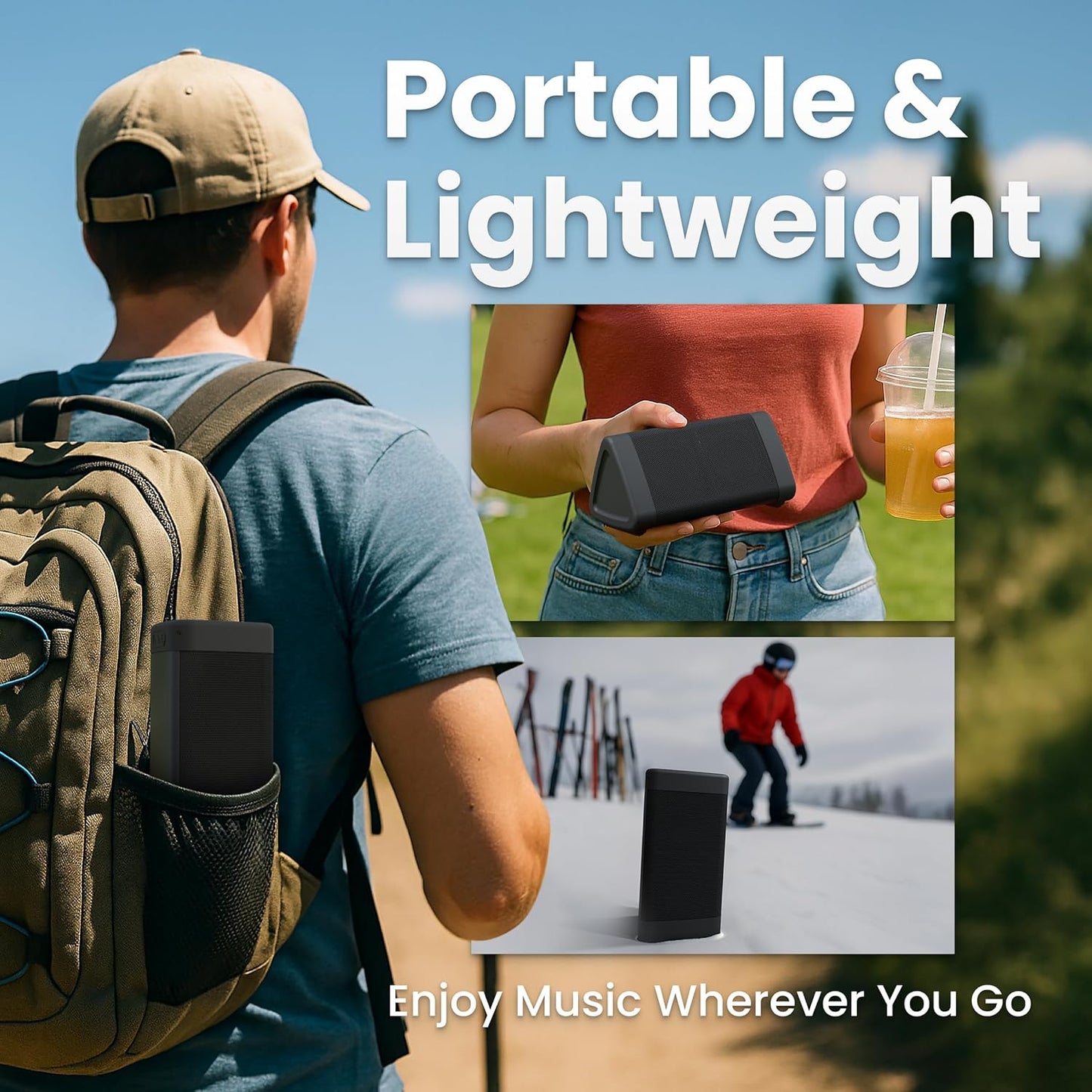 Oontz Angle 3: The Party Animal Speaker That Won't Drown in the Pool and Won't Drain Your Wallet!