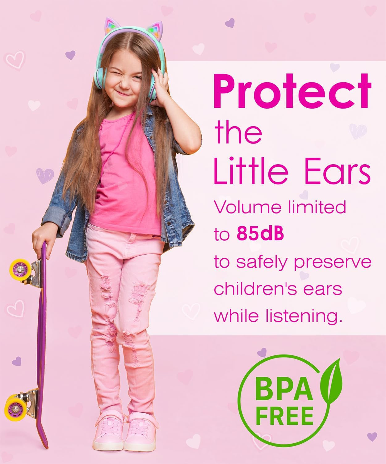 Purr-fectly Safe Cat Ear Headphones for Tiny Tech Whiskers – Feline Fun Fighters!