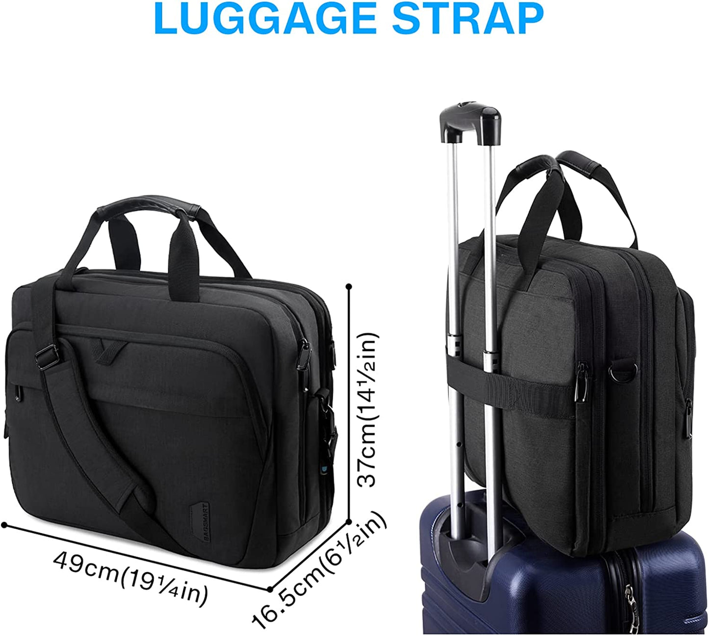 The Swiss Army Knife of Laptop Bags: Fits a 17.3 Inch Laptop and Your Hopes and Dreams, Now with Extra Room for Snacks!