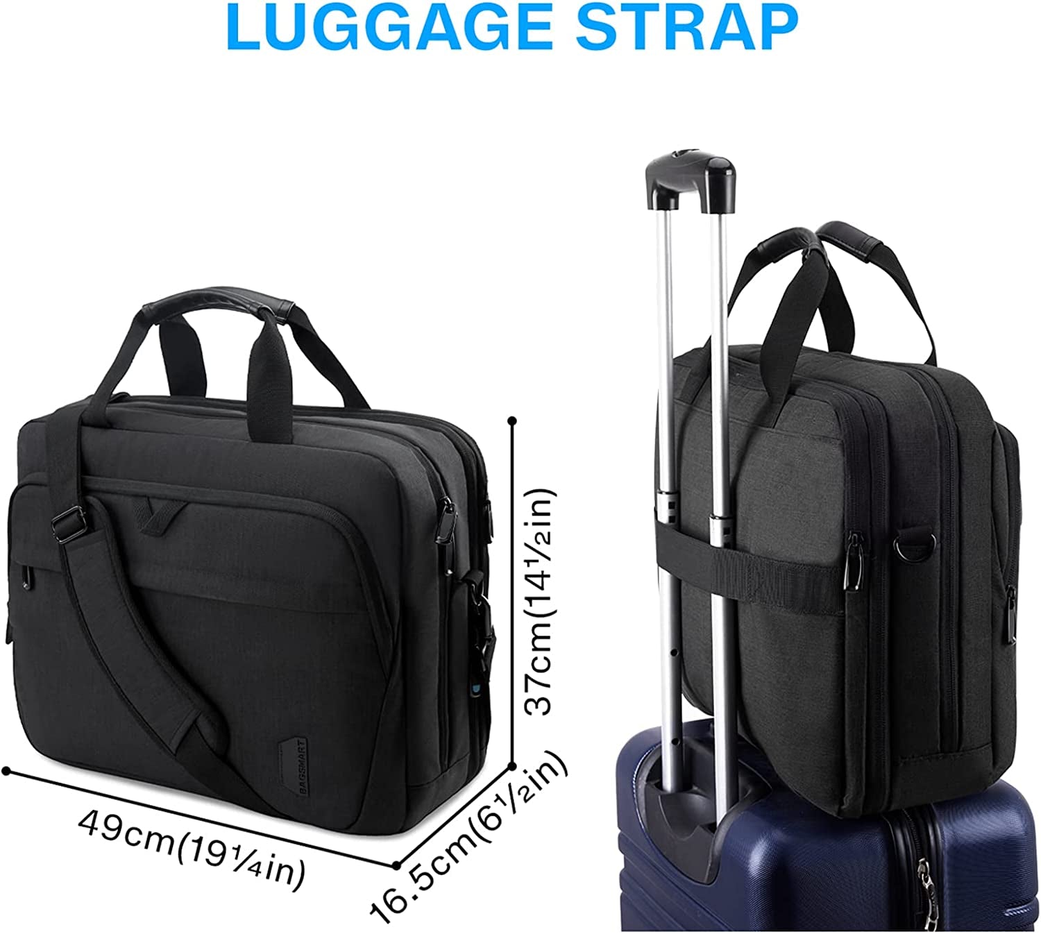 The Swiss Army Knife of Laptop Bags: Fits a 17.3 Inch Laptop and Your Hopes and Dreams, Now with Extra Room for Snacks!
