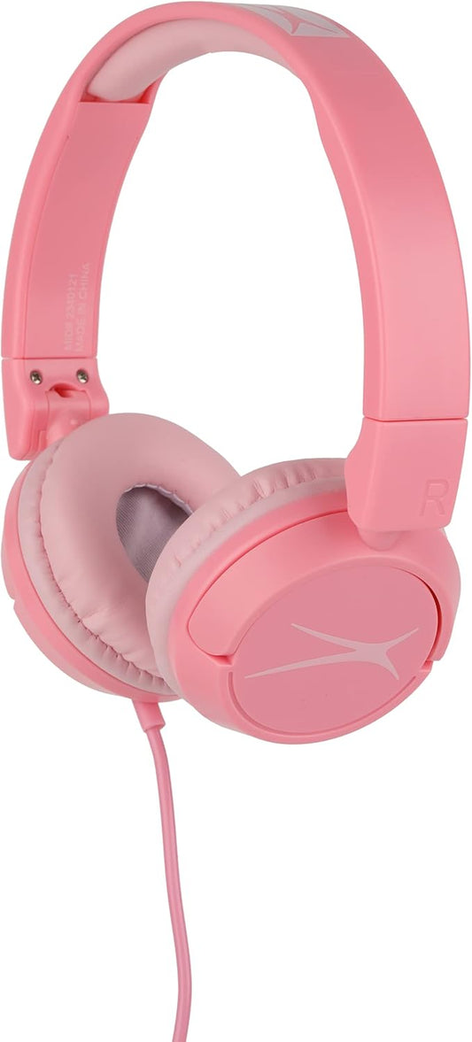 Mellow Muffs for Kids - Safe Sound Protection for Ages 6-9 in Stylish Pink! Perfect for Focused Homework Time!