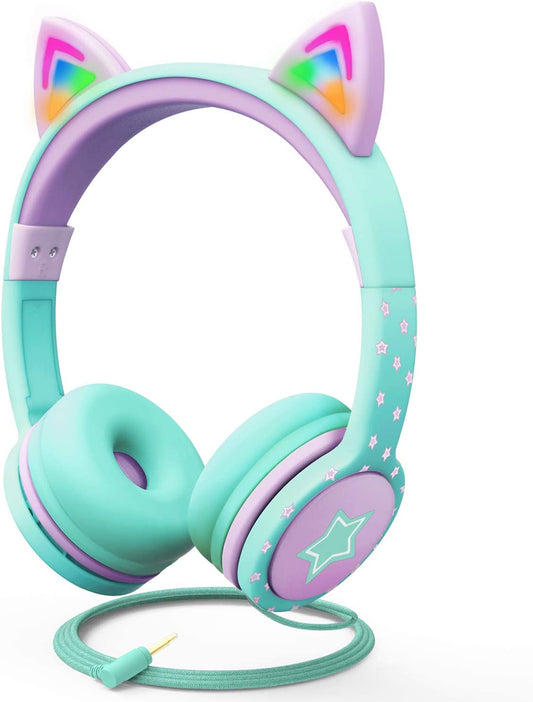 Purr-fectly Safe Cat Ear Headphones for Tiny Tech Whiskers – Feline Fun Fighters!
