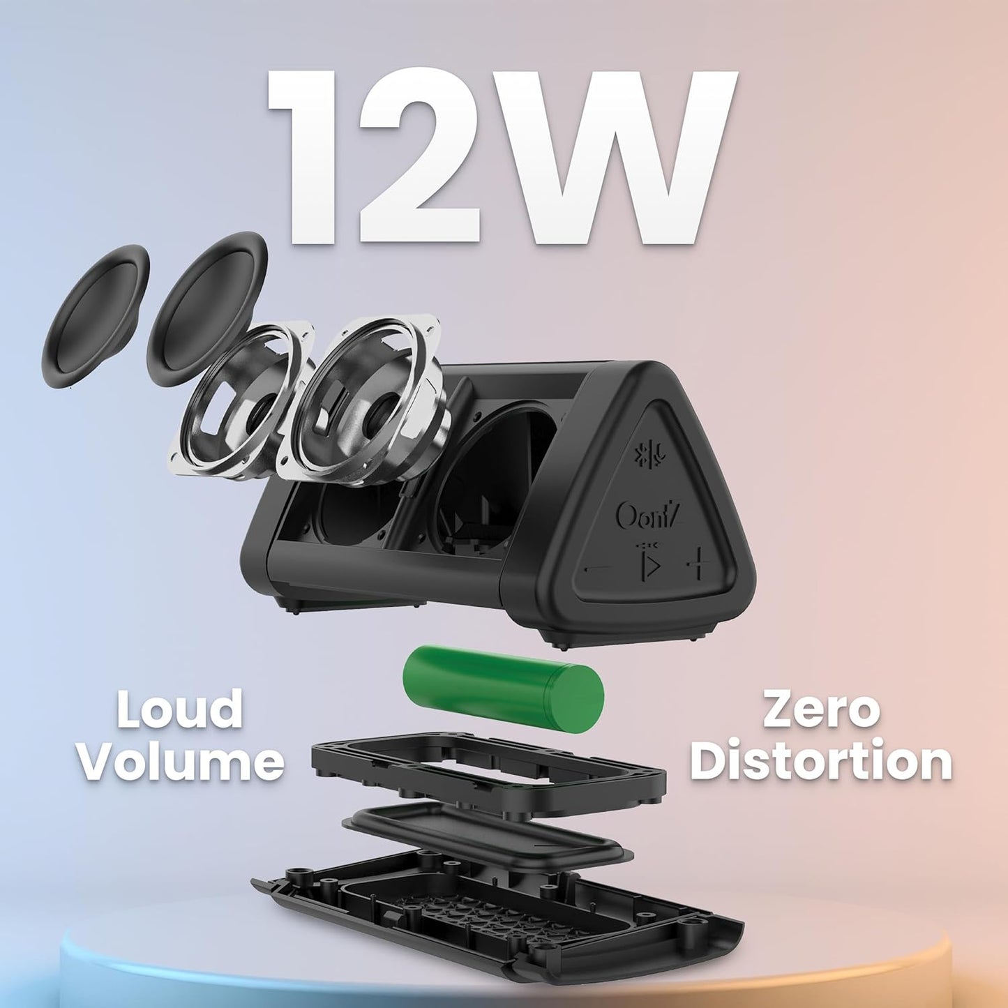 Oontz Angle 3: The Party Animal Speaker That Won't Drown in the Pool and Won't Drain Your Wallet!