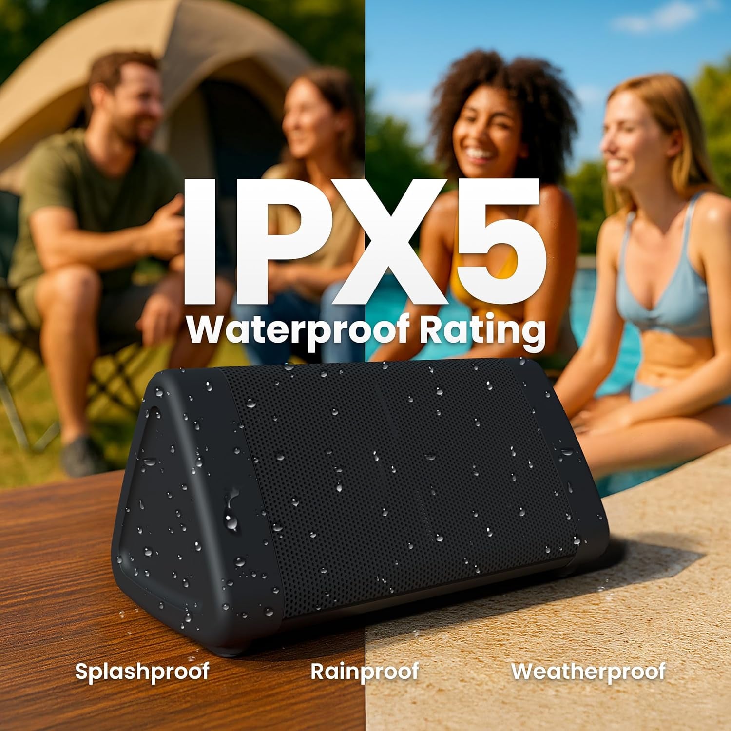 Oontz Angle 3: The Party Animal Speaker That Won't Drown in the Pool and Won't Drain Your Wallet!